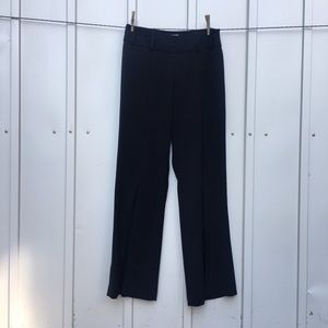 90s y2k Cache black slit front leg dress pants